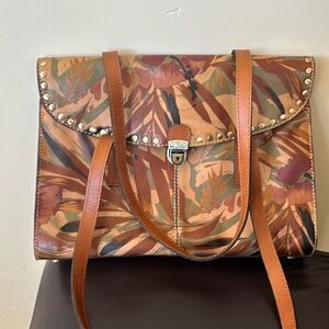 Patricia Nash Leather Tote
